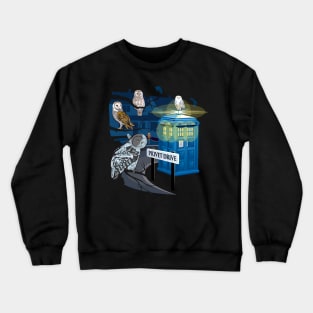 Dr Who - TOP TEN #2 (Hedwig Says Who!) Crewneck Sweatshirt